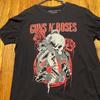 Guns N' Roses Рок-тур футболка с коротким рукавом черного цвета классическая футболка KV41687 Унисекс футболка