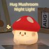 Warm light Mushroom Night Light Type-C Charging Tap Tap Lights New LED Table Lamp  Birthday Gift