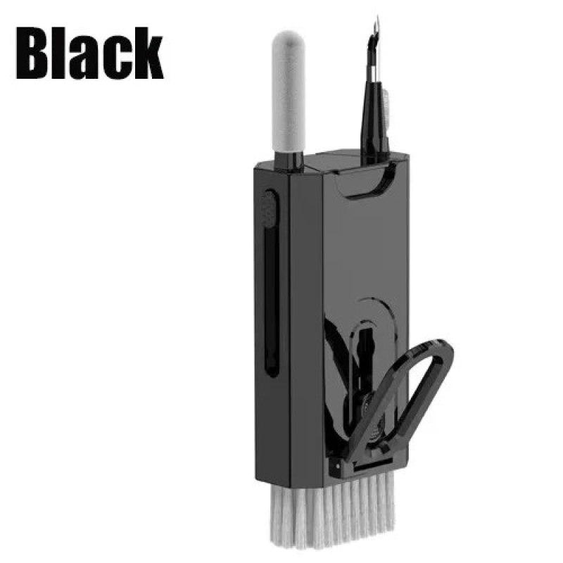 Computer Keyboard Cleaner Brush Multi-function Cleaning Brush Earphone Cleaning Pen Cleaner Keycap Puller 8-in-1 Cleaning Kit