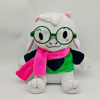 Deltarune Plush Toy Doll, Game Merch Wool Plush Doll, Cute Ralsei Stuffed Animal, Soft Cushion, Collectible Gift