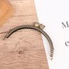 1Pc 8.5/10.5/12.5Cm Cat Head Metal Purse Frame Handle For Clutch Bag Handbag Making Clasp Lock Bags Accessories