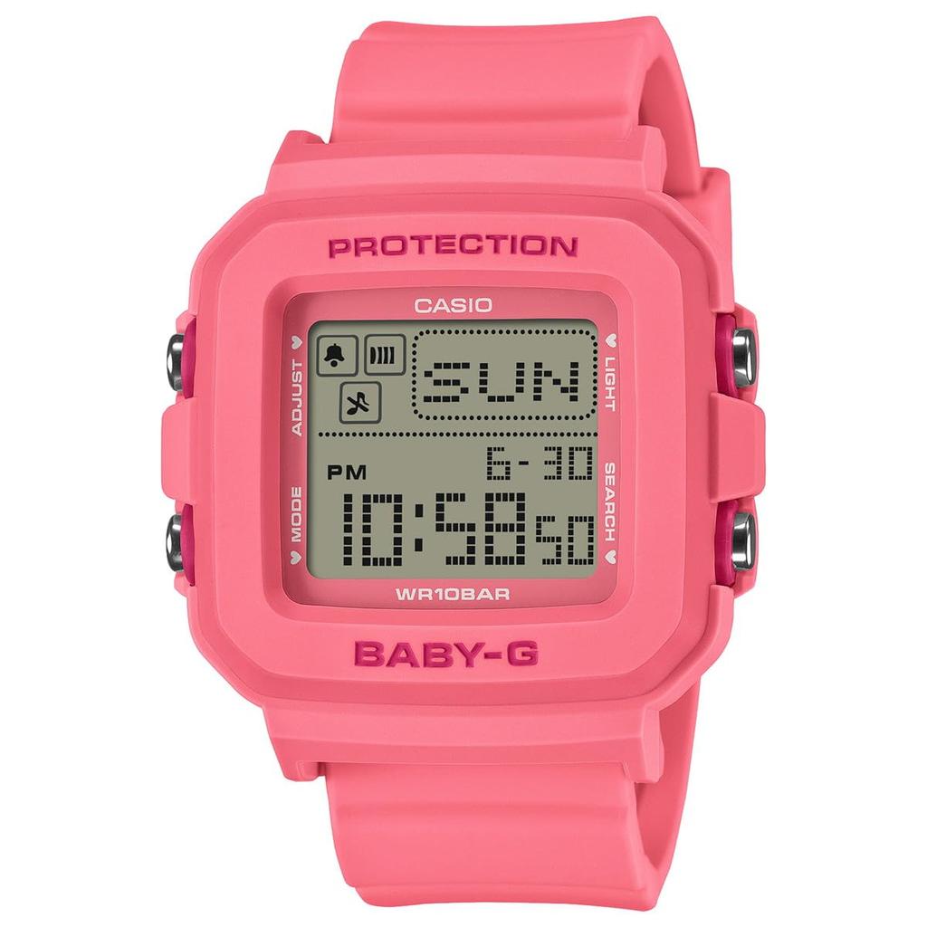 Женские розовые часы Casio BABY-G+PLUS BGD-10KH-4JR (Официальный японский продукт)
