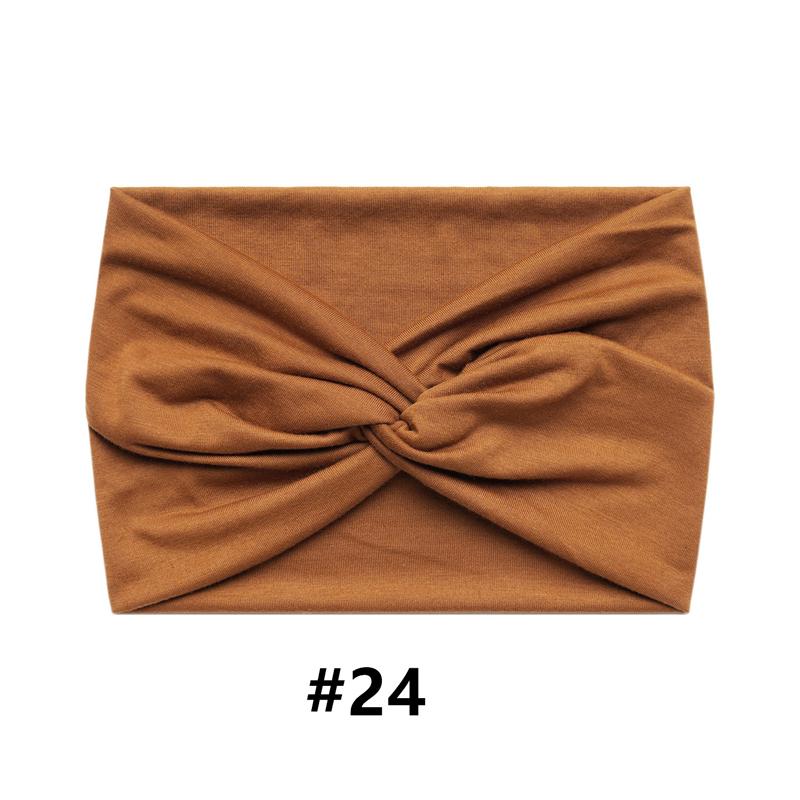 Широкие повязки на голову для женщин Очень большая повязка на голову в виде тюрбана Повязка на голову в стиле бохо Повязка на голову с витым узлом Спортивные эластичные нескользящие повязки на голову для тренировок Аксессуары для больших волос