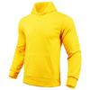 Mens Cotton Hooded Sweatshirt Loose Fit Long Sleeve Pullover Casual Solid Color Sportswear