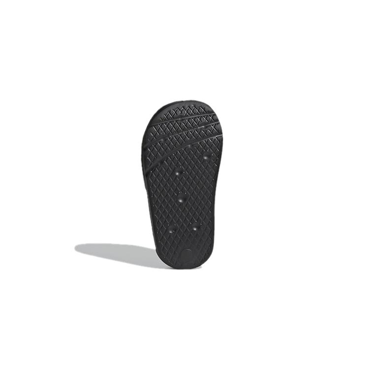 adidas Оригинальные ADILETTE Play Низкие кроссовки для малышей Черные Для младенцев и малышей EF6237