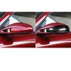 2Pcs Rearview Mirror Cover Add-On Carbon Fiber Cap Fit For Porsche 911 (997.1) 2005-2008