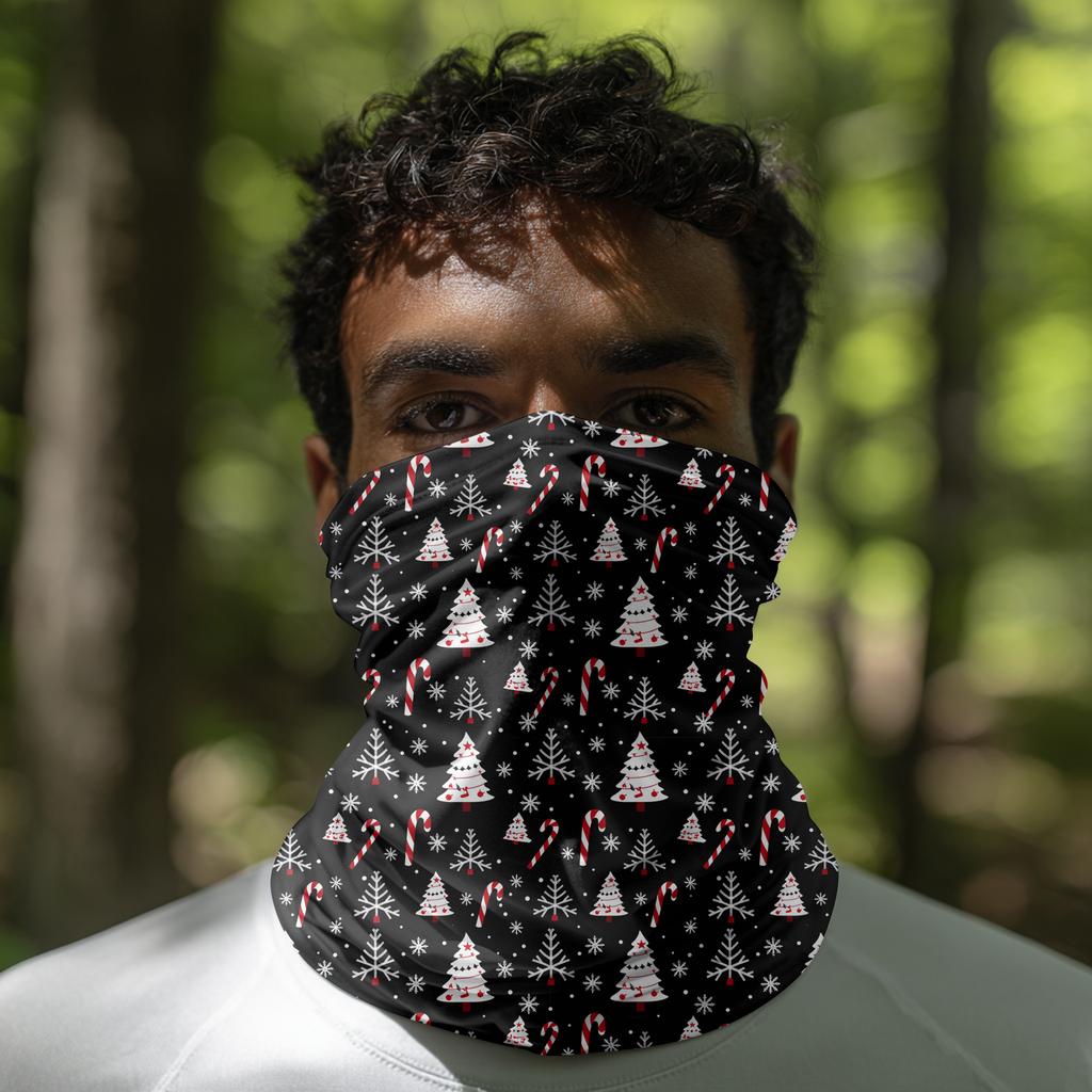 Outdoor Cycling Mask Fashion Printed Headscarf Neck Scarf