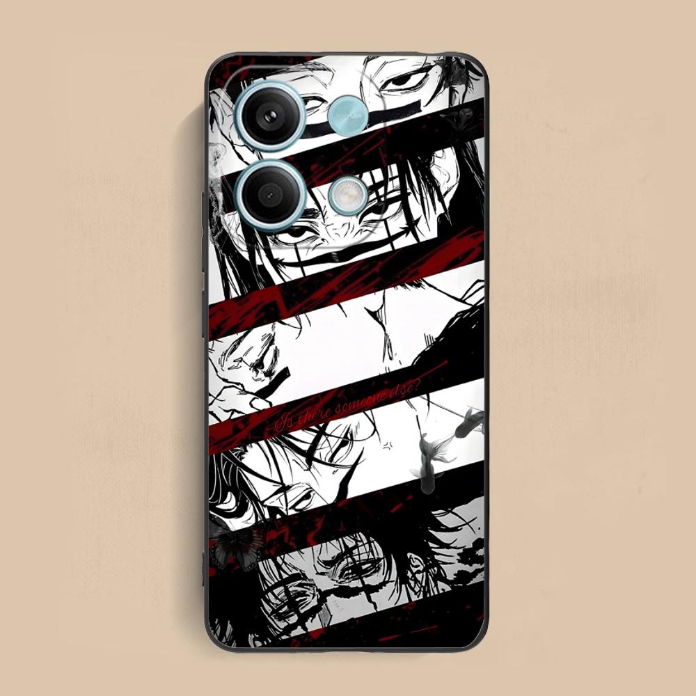 Чехол для мобильного телефона Jujutsu Kaisen Choso для Xiaomi Redmi Note 14 13 12 11 S Pro Plus 4G 5G Цветной Печатный Чехол Чехол Красивый