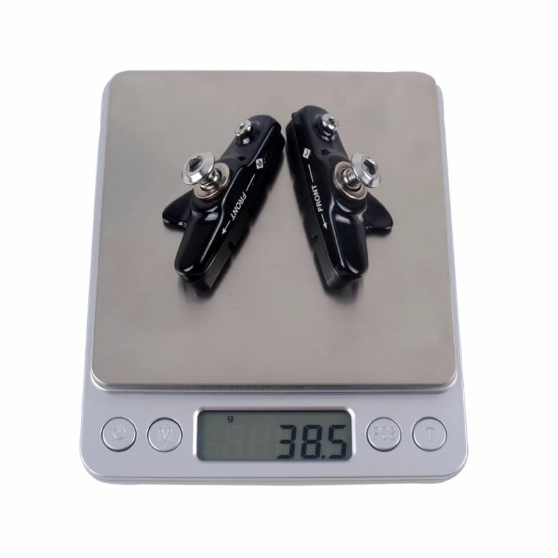 Алюминиевый сплав шоссейный велосипед тормозная колодка C тормоз фиксированная зубчатая бесшумная тормозная колодка часть направляющая для воды резина