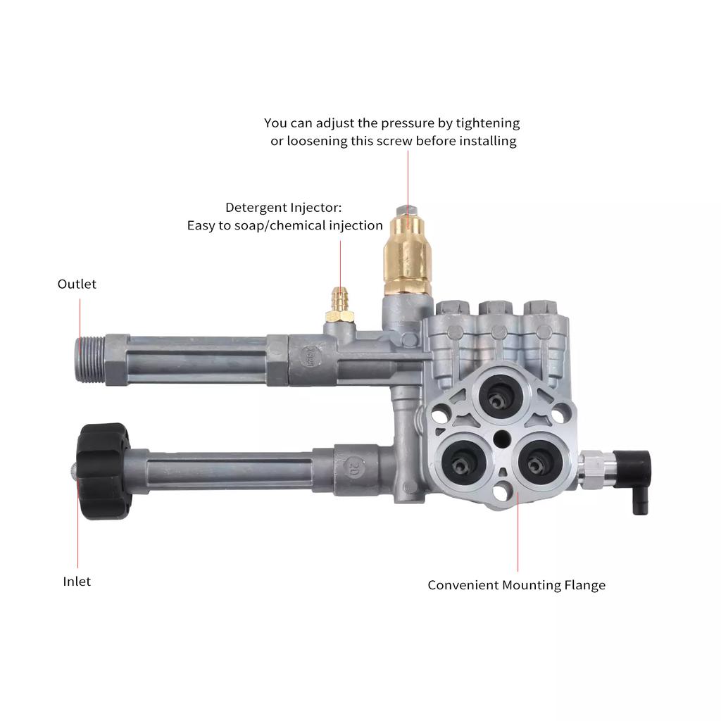 AR42518 Полная замена головки насоса для насосов RMW SRMW RMW2G20 RMW2.2G24 RMW2G23B RMW2G24
