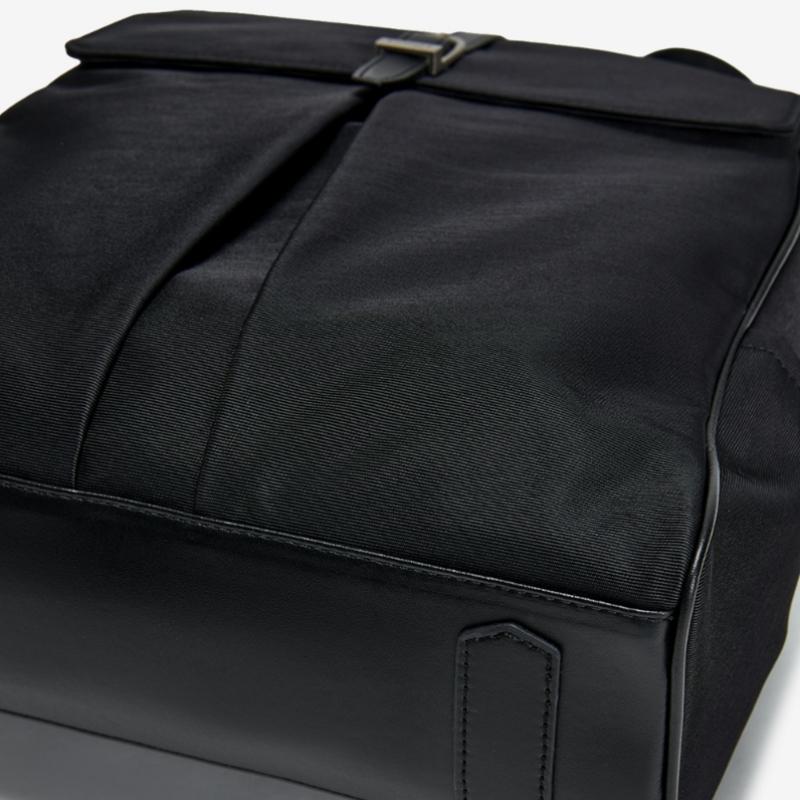 Esquire Collection Esquire Bijou Twill Nylon Backpack Black