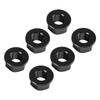 6x Rear Sprocket Nuts M10 X 1 Black For Ducati 1098 1098S 1098R 1198 S 2007-2011