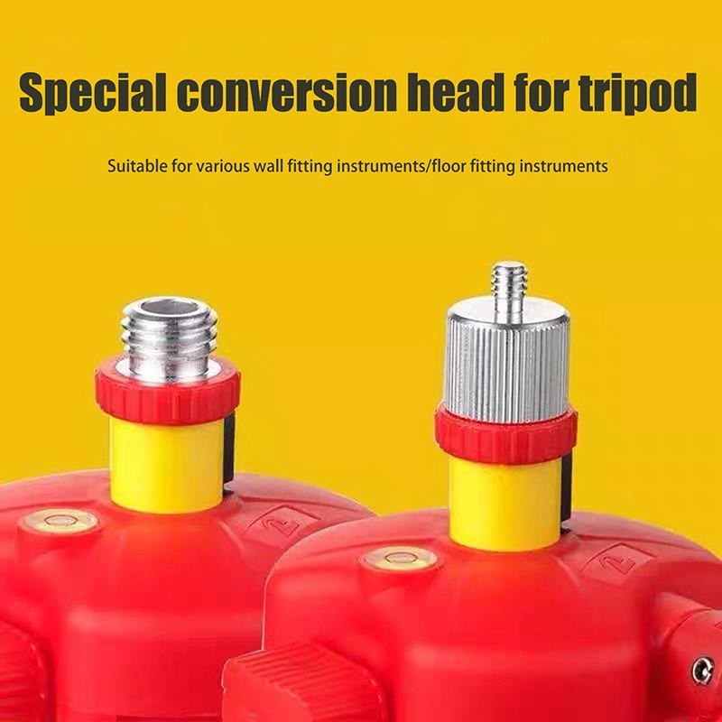 Адаптер-переходник для лазерного нивелира 5/8 дюйма на 1/4 дюйма, аксессуар-кронштейн, адаптер для штатива, адаптер для штатива лазерного нивелира