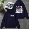 2026 Корея ILLIT Kpop Группа Новый Альбом Двусторонние Графические Худи Унисекс Тренд Y2k Пуловер Мужчины Женщины Флис Повседневная Толстовка