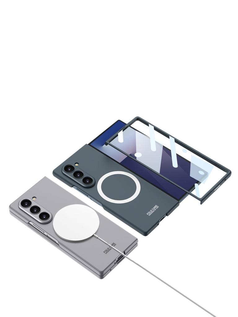 Защитный чехол Samsung Z Fold7 с магнитной беспроводной зарядкой и держателем для автомобиля
