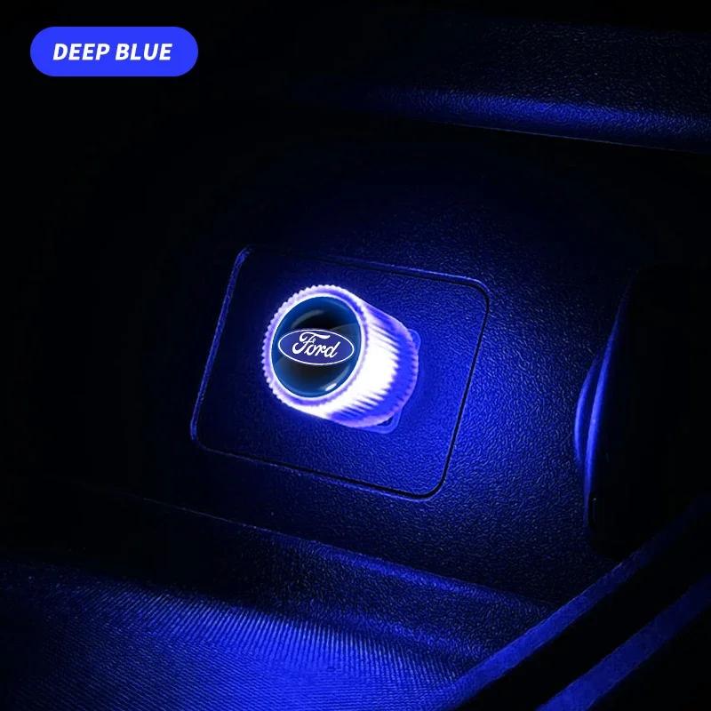 USB LED Car Light Auto Interior Atmosphere Light Emergency Lighting Light For Ford Ranger Focus Kuga Mustang SMAX Transit Mondeo