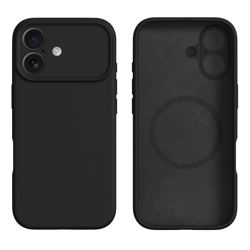 For iPhone 17 Case Compatible with MagSafe Precise Cutouts Liquid Silicone Protective Back Cover