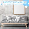 Couch Cover Pet Plastic Waterproof Dust Cover PE Transparent Furniture Covers Sofa Covers for Protection Against Cat Dog Clawing