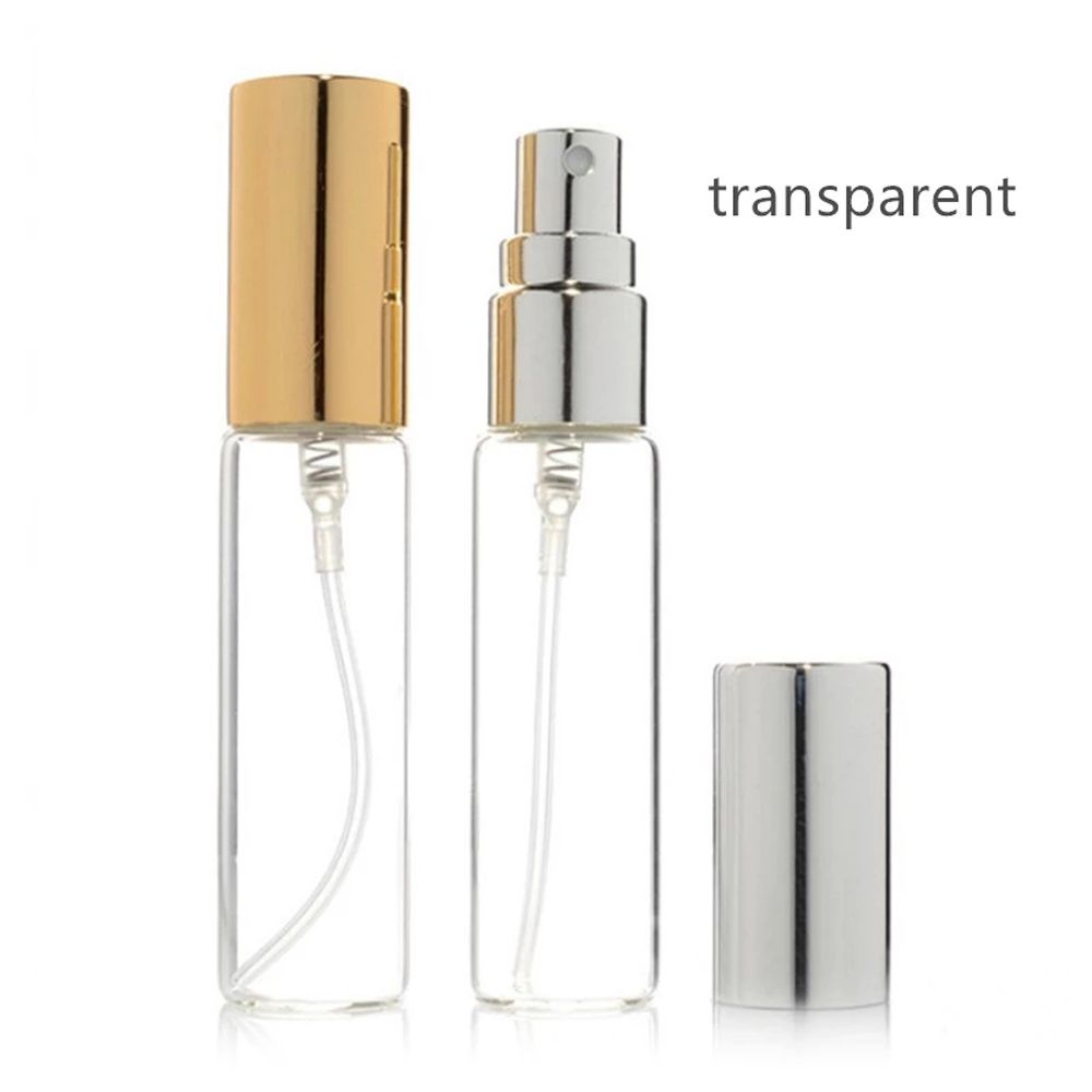 Vials Transparent Liquid Refillable Glass Bottle Cosmetic Container Spray Bottle Perfume Atomizer