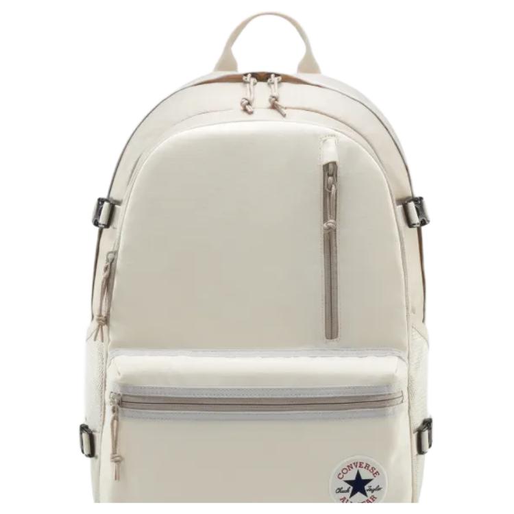 New Converse Straight Edge Polyester Backpack Unisex Brown 10026647-A12