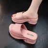 Summer Fashion Platform Sandals Outdoor Beach Walking Slippers Fashion Female Wedge Shoes Casual Mules Shoes Designer Slippers