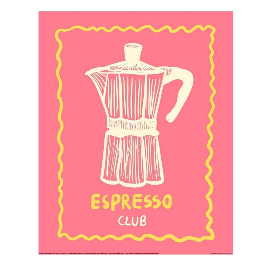 Studio Dolci Espresso Club Print