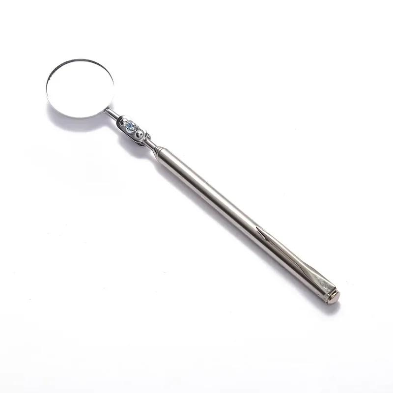 Портативная ручка для наблюдения за автомобилем, телескопическое зеркало для осмотра автомобиля, круглое зеркало для осмотра, зеркало для осмотра автомобиля 30 мм, автомобильные аксессуары