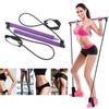 Souldream Portable Pilates Bar Kit with Resistance Band Yoga Exercise Pilates Bar Gym Living