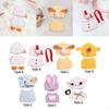 15cm Doll Clothes Cartoon Plush Accessories Outifits Stuffed Animals