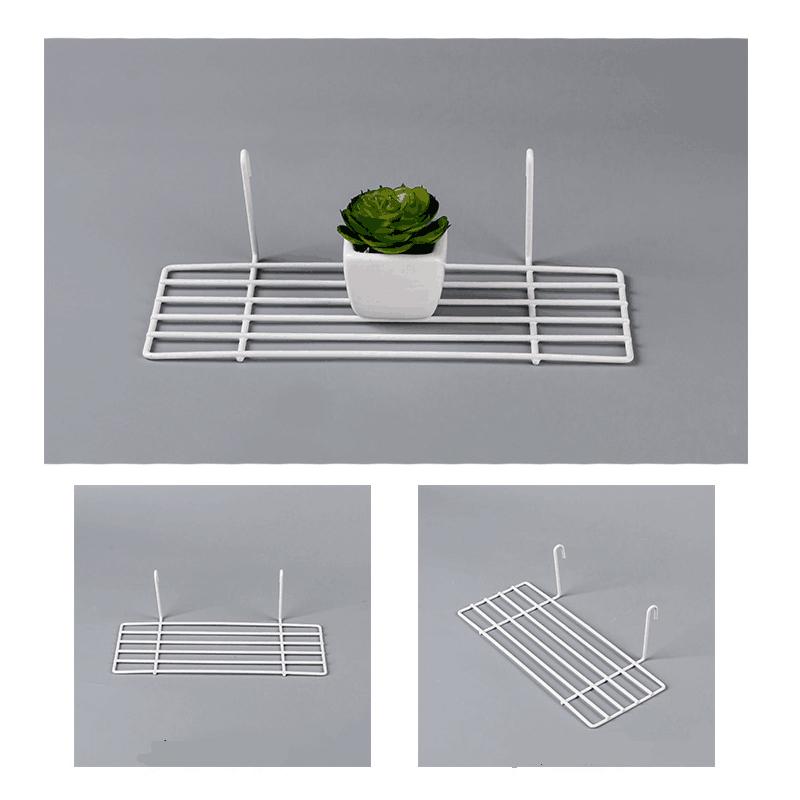 Iron Storage Holder Rack Hanging Ornament Wall Shelf For Living Room Bedroom Nordic Racks DIY Wall Decoration