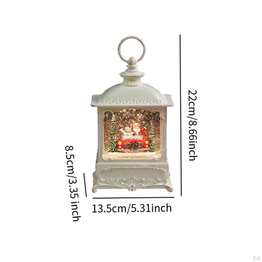 Рождественская музыкальная шкатулка для украшения дома с сценой и поделками