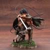 Attack On Titan Artfx J Levi Fortitude Ver .Pvc Action Figure Japanese Anime Brave -Act Levi Figure Model Toys Doll Gift