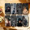 Чехол для телефона P-B-Polly Серый Для iPhone 17, 16, 15, 14, 13, 12, 11 Plus, Pro Max, Другие Мягкий Черный Чехол