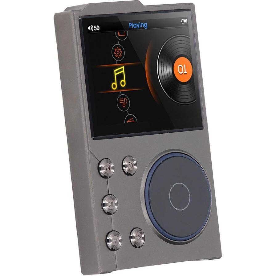 MP3 Player with Bluetooth 5.3, 16GB Digital Music Player 5.3 Lossless DSD DAC FLAC Player with 2.4inch HD Display Screen, Portable Audio Player,