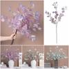 Multicolor Simulation Money Leaf Branches Bridal Bouquet Faux Leaves  Floral Arrangement