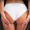 Женские однотонные трусики из ледяного шелка, ультратонкие дышащие трусы большого размера