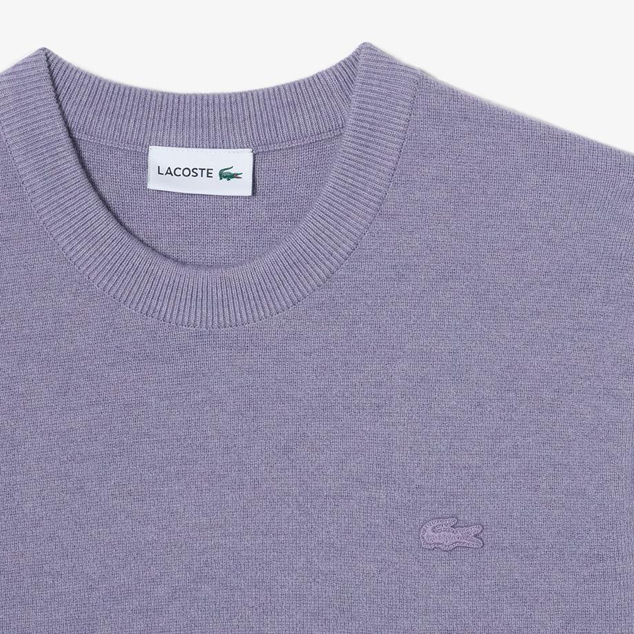 [lacoste] Men's Basic Crew Neck Pullover AH496E-54NGFU
