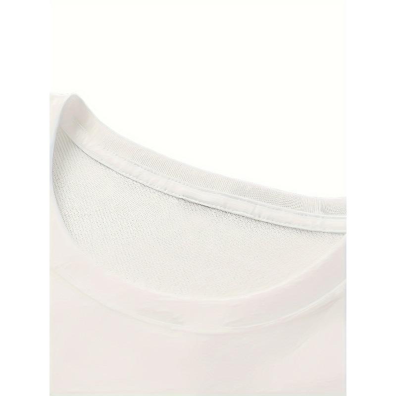 Европейские размеры Мужские футболки с коротким рукавом Принт Get Money, Удобные повседневные эластичные топы с круглым вырезом для мужских активностей на свежем воздухе