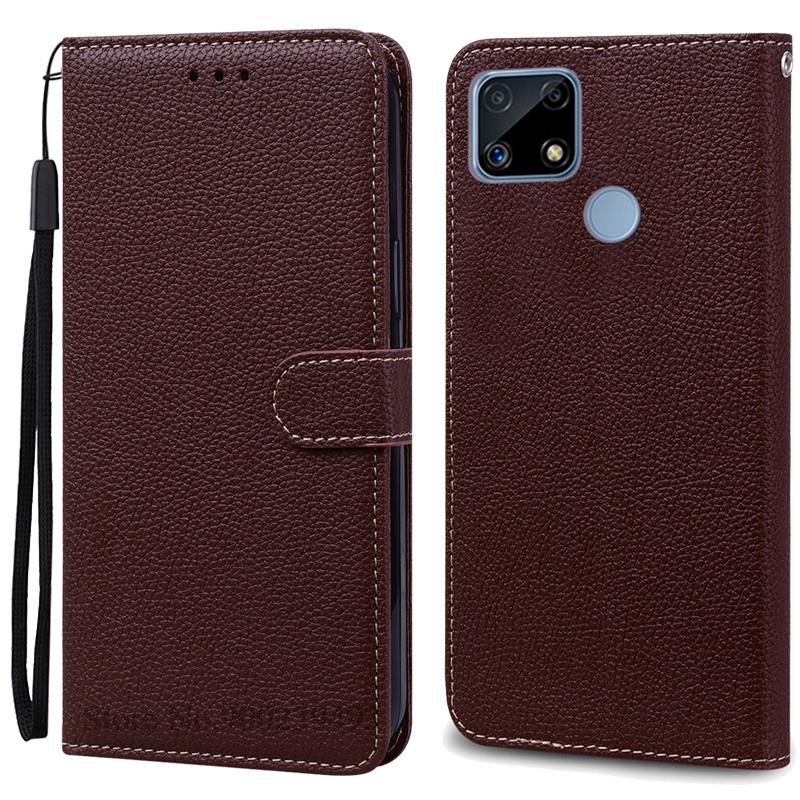 Чехол RealmeC25 C25 s C25 Y, силиконовый кожаный чехол-кошелек для OPPO Realme C25, чехол C25S Fundas для Realme C25Y, чехол Fundas
