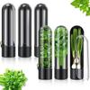 Round Plastic Herb Keeper Fresh-keeping Box for Vegetables and Kitchen Storage