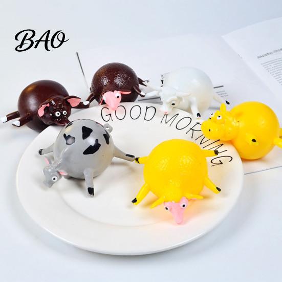 Indoor Halloween Balloon Inflatable Animal Vent Toy, TPR Soft Blow Up Bouncing Ball for Stress Reusable Holiday Decoration Relief, Fidget Toy