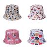 Trendy Pet Print Sun Hat For Women Fisherman Hat With Short Brim