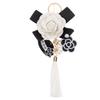 Key Ring Umbrella Jewelry Element Hanger Bag Pendant Flower Keyring Camellia Key Chain Key Chain