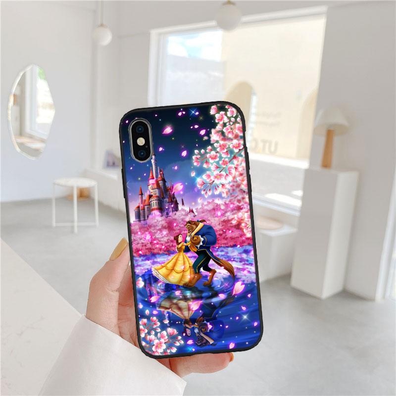 CJ18 Beauty and the Beast Soft Shell Phone Case for Samsung Galaxy S20 S21 S22 Ultra FE + Plus A21S A22 A24 A25 A26 A30 A30S A31