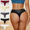 Женские бесшовные открытые трусики, хлопковые дышащие трусы с шаговым швом, женское прозрачное нижнее белье, нижнее белье