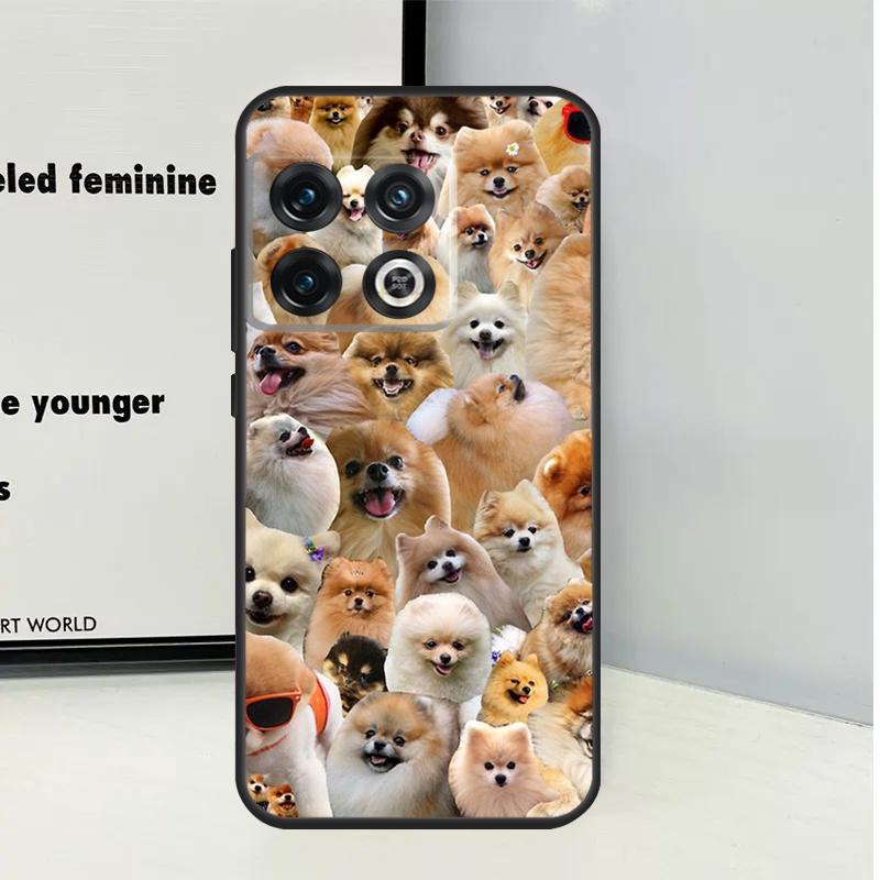 Pomeranian Dogs Dog Colorful For OnePlus Nord CE 5 2 3 4 Lite N20 N30 Case For OnePlus 15 13 12 11 10 Pro 10T 12R 13R 13T