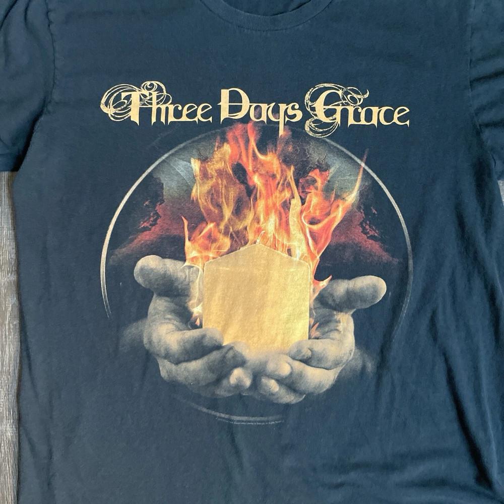 Винтажная футболка группы Three Days Grace Унисекс от S до 5XL Бесплатная доставка MQ378 Унисекс футболка