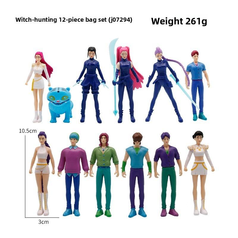 Witch Hunter Tiger Star Figure Peripheral Animation Game Doll Doll Model Tabletop Ornament