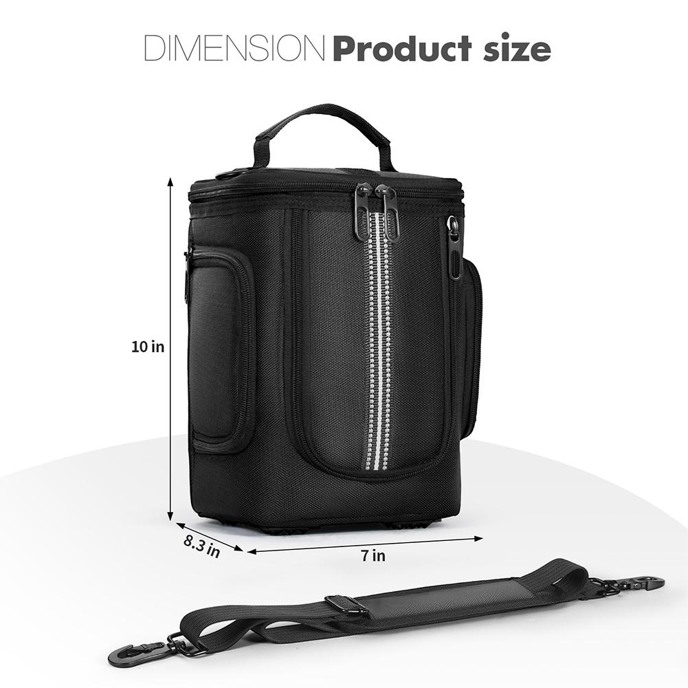 Carrying Case for Anker C300/SOLIX C1000 Portable Power Station Travel Storage Bag Organizer Bag with Shoulder Strap & Handle