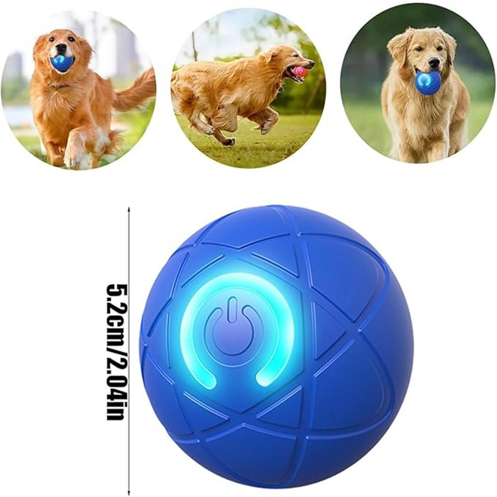Pet Automatic Rolling Ball Toy Shaky Ball Toy for Dogs Auto Rolling Ball Toys for Puppy USB Rechargeable Interactive Dog Toys 5